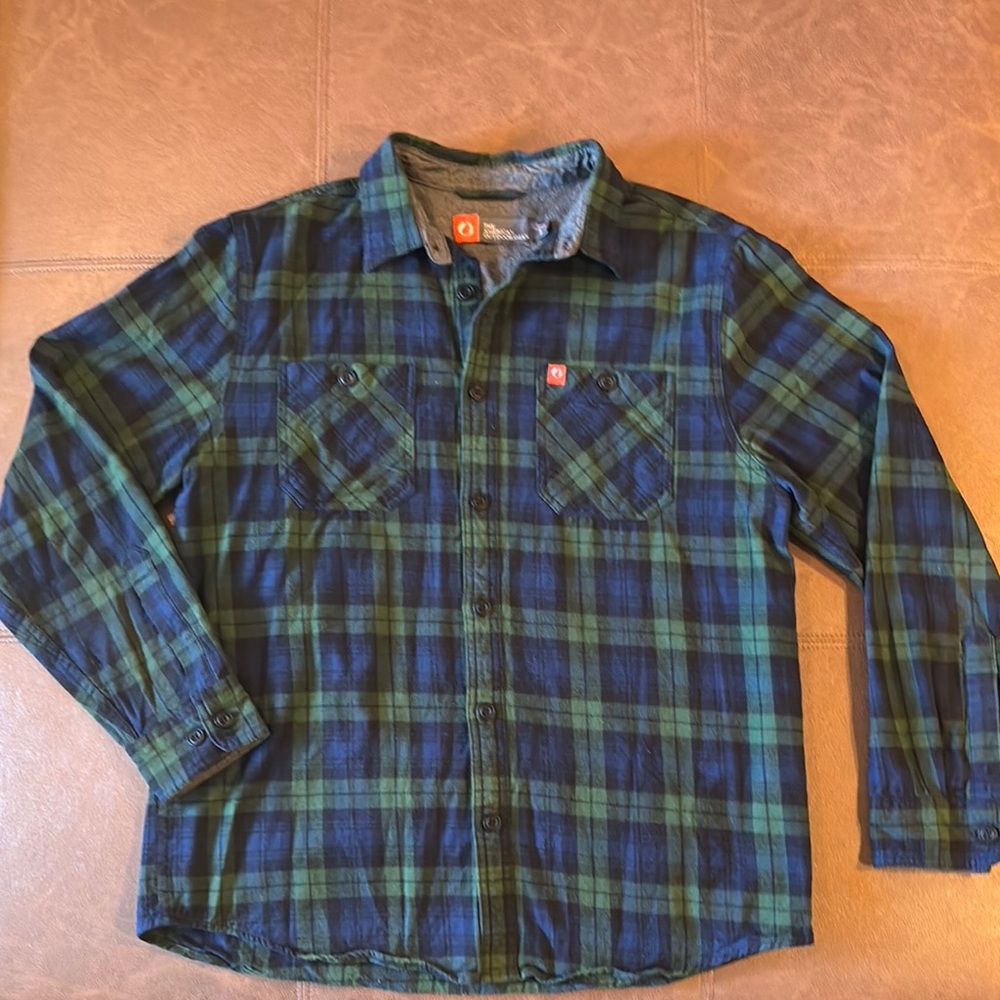 American Outdoorsman mid-weight flannel.